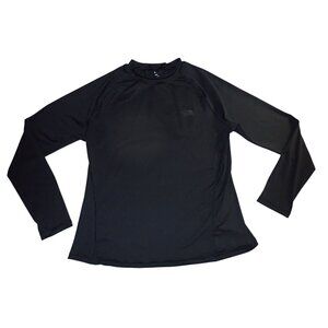 THE NORTH FACE Women's Class V Water‎ Top, TNF Black Long Sleeve Rashguard XL